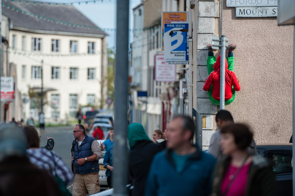 Migrations - Bodies in Urban Spaces, Bangor, 2013