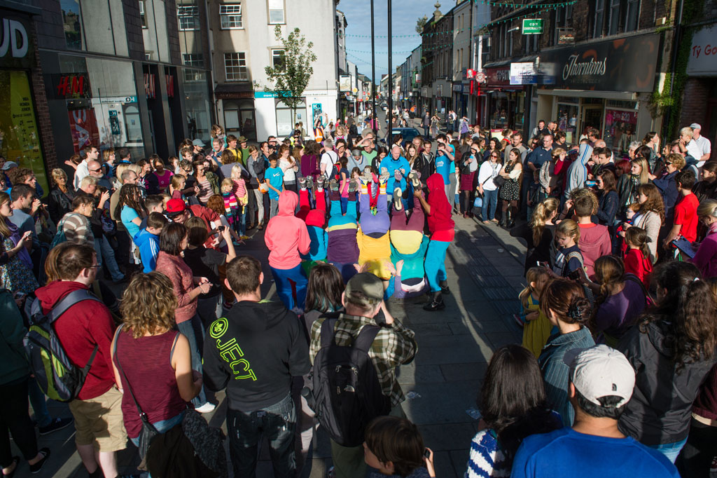 Migrations - Bodies in Urban Spaces, Bangor, 2013