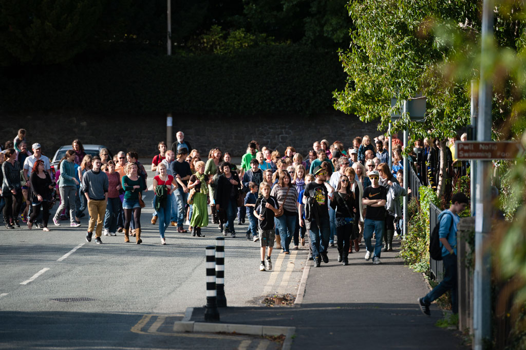 Migrations - Bodies in Urban Spaces, Bangor, 2013