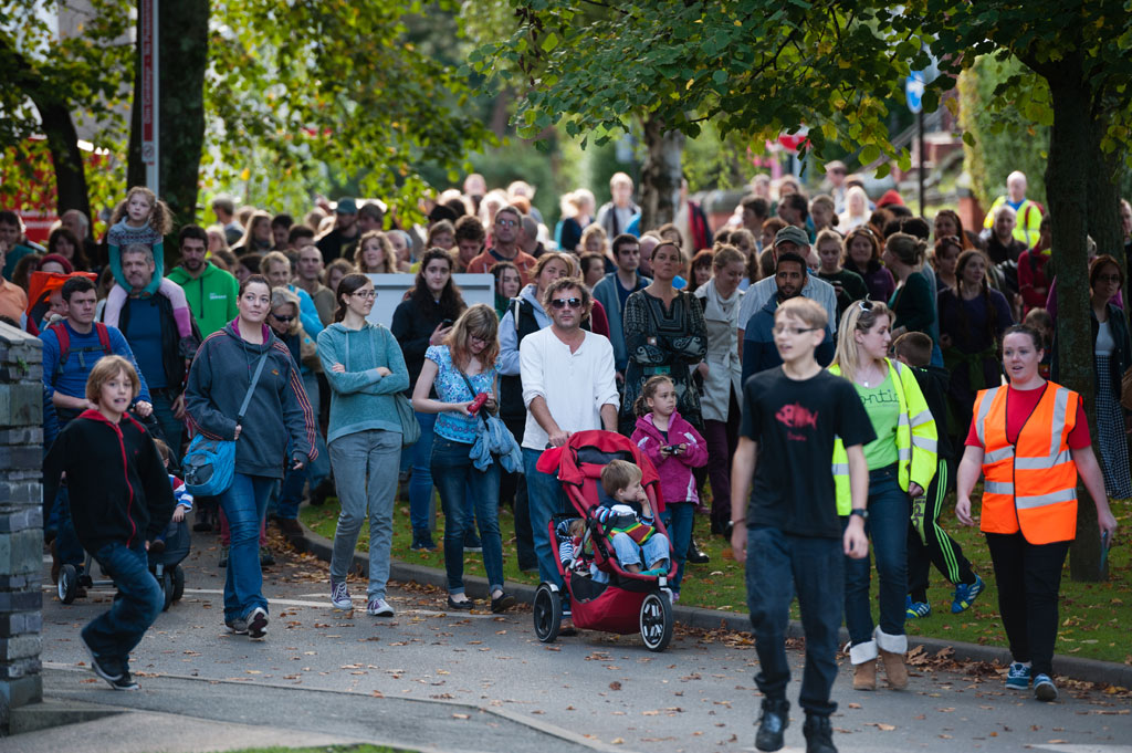 Migrations - Bodies in Urban Spaces, Bangor, 2013