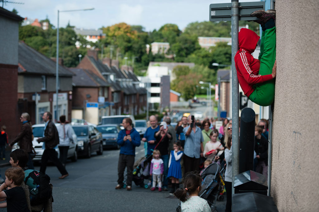 Migrations - Bodies in Urban Spaces, Bangor, 2013