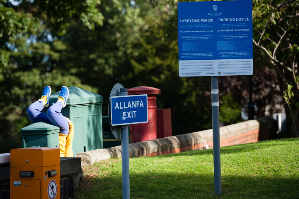 Migrations - Bodies in Urban Spaces, Bangor, 2013