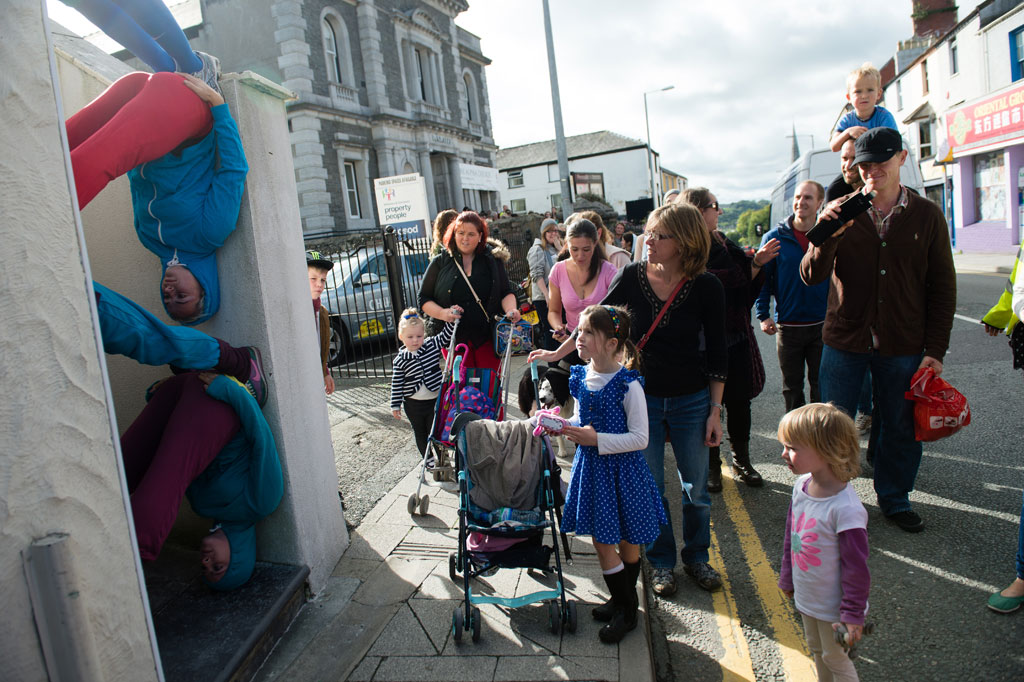 Migrations - Bodies in Urban Spaces, Bangor, 2013